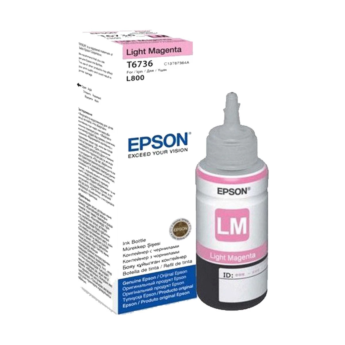 Epson C13T673600 Light Magenta Ink Bottle - Office Equipment