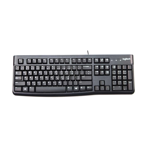 Logitech K120 Usb Keyboard With Bangla Black (920-008363)