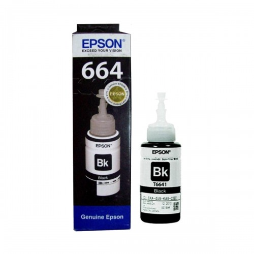 Epson C13T664100 Black Ink Bottle