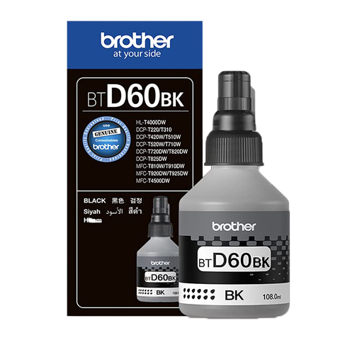 Brother BTD60BK Black Ink Bottle