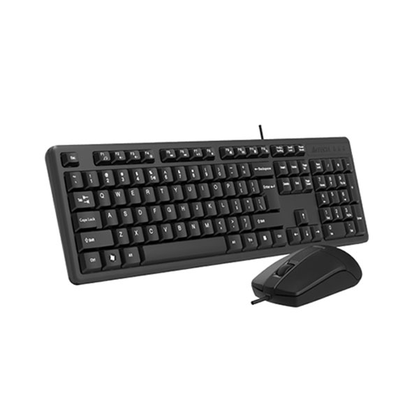 A4tech Kk-3330 Multimedia Fn Wired Usb Keyboard Mouse Combo