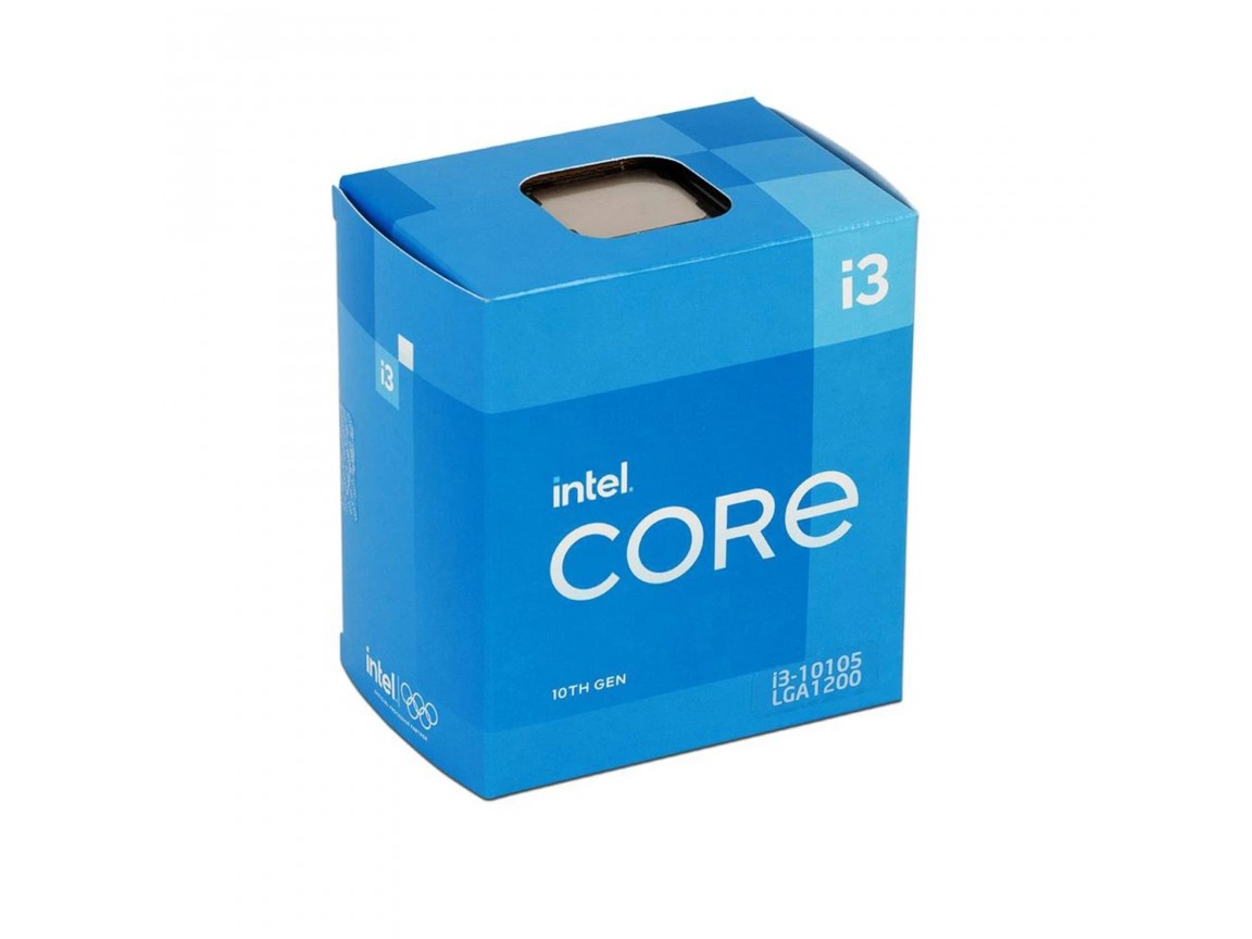 CPU INTEL i3-10105 3.70/TB 4.40GHZ 4C 6MB LGA1200 65W BX8070110105 10TH GEN